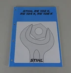Repair Manual Stihl High Pressure Cleaner 102 / 104 106 K Model Year 1993. Fixed Price $46.23.