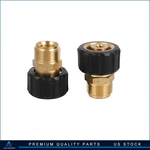 Pressure Washer Adapter Hose With M22-15MM Outlet And Gun. Fixed Price $13.99.