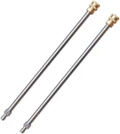 Pressure Washer Extension Wand, 17 Inch Stainless Steel With 1/4" Quick Connect. Fixed Price $18.85.