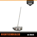 15" Pressure Washer Surface Cleaner W/ 3 Wheels 4000 Psi +2 Extension Wands. Fixed Price $82.69.