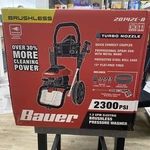 Bauer 1.2 2300PSI Gpm Electric Brushless Max Performance Pressure Washer Tool. Fixed Price $339.95.