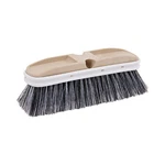 Boardwalk 10" Brush With Vinyl Bumper, Black/white Polystyrene Bristles, 2/PACK. Fixed Price $38.85.