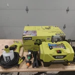 Ryobi RY14AM12 1.8 Gpm Automotive High Flow Pressure Washer Kit 1200 Psi. Fixed Price $149.99.