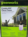 Greenworks Premium Up To 3700 Psi 1/4" Foam Cannon - Quick Connect System (qb). Fixed Price $31.98.