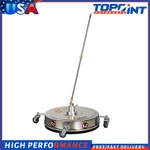 20" Pressure Washer Surface Cleaner 4000 Psi W/2 Extension Wands + Wheels. Fixed Price $110.36.