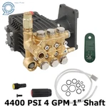 Power Washer Pump Pressure 4400 Psi Gpm 1" Shaft Horizontal 25.4MM. Fixed Price $150.36.
