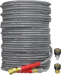 Heliwoo 200FT 4200PSI Pressure Washer Hose 1/4" Flexible Wire Extension. Fixed Price $169.96.