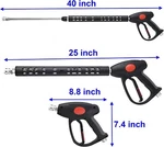 Mingle Replacement Pressure Washer Gun With Extension Wand, 15MM Or M22.... Fixed Price $31.49.