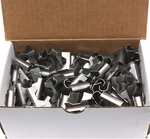 C.s. Osborne 3-PRONG Clips #4450-3, Upholstery Spring (250/BOX) Silver. Fixed Price $40.66.