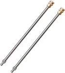 Pressure Washer Extension Wand, 17 Inch Stainless Steel, Power Lance, 2 Pack. Fixed Price $18.99.