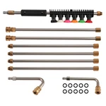 High Pressure Washer Extension Wand Stainless Steel 4000PSI 1/4" Quick Connect. Fixed Price $27.25.