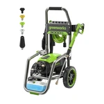 Greenworks 3000 Psi Electric Pressure Washer 25FT Hose 35FT Cord W/5 Nozzles. Fixed Price $499.99.