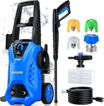 4200 Psi Electric Pressure Washer With Foam Cannon & 3 Nozzles For All Cleaning. Fixed Price $348.99.