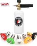 Tool Daily Foam Cannon With 1/4 Inch Quick Connector, Liter, 5 Pressure Washer. Fixed Price $24.12.