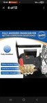 Toolcy Pressure Washer Pump 3600-4000 Psi Max, Gpm Triplex Plunger. Fixed Price $130.00.