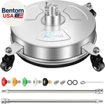 14'' Pressure Washer Surface Cleaner With Wheels, Stainless Steel Housing, 1/4. Fixed Price $97.71.