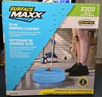 Surfacemaxx 12-IN Cleaner 2300MAX Psi #5173116 Model #SGY-PWA201. Fixed Price $23.75.