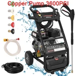 3600PSI 2.6 Gpm 210CC Gas High Pressure Washer Machine For Cars Fences Driveways. Fixed Price $325.99.