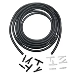 Yytqp Windshield Washer Hose Kit, 4 Meter Fluid Set #012, Black. Fixed Price $11.75.