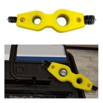Dickno Car Battery Terminal Cleaning Brush, 4 1 Anti-rust Pc, Yellow. Fixed Price $7.70.