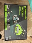 Greenworks - 1900 Psi 1.2 Gpm Electric Pressure Washer Combo Kit New!. Fixed Price $150.00.