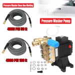 4000 Psi Pressure Washer Pump & 50 Ft 100 3/8" Gray Hose. Fixed Price $179.00.