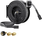 Giraffe Tools 60FT Pressure Washer Hose Reel, Max 4000PSI Retractable Power. Fixed Price $161.99.