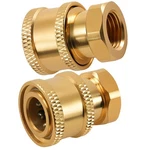 Maxpeedingrods Pressure Washer COUPLER,1/4 Inch Quick Connect To Female Npt Sock. Fixed Price $89.99.