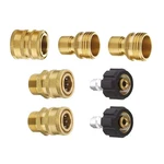 Mtm Hydro Hose Adapter 7 Piece Pressure Washer Quick Connect Fittings Kit,. Fixed Price $53.80.