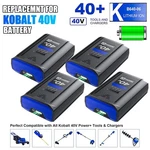 1/2/3/4PACK 40V 6000MAH Replacement Lithium Battery For Kobalt KB440-06 KB540-06. Fixed Price $282.11.