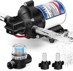 Rv Replace For 2088-422-144,12V 3.3GPM Diaphragm Water Pump, 45PSI 1/2MN.... Fixed Price $59.99.