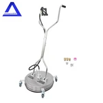 20" 6000 Psi Pressure Washer Surface Cleaner W/ Handles & Wheels Quick Connect. Fixed Price $142.32.