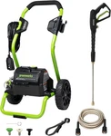 Greenworks Max Psi 1.1 Gpm (13 Amp) Electric Pressure Washer GPW2000. Fixed Price $177.50.