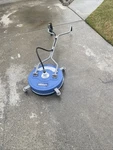 20" Pressure Washer Surface Cleaner W/ Handles & Wheels Quick Connect. Fixed Price $300.00.