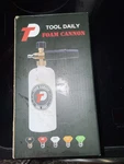 Tool Daily Foam Cannon With 1/4 Inch Quick Connector. For Pressure Washer New. Fixed Price $14.00.