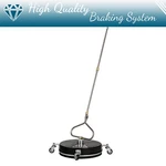 Pressure Washer Surface Cleaner 15" 4000 Psi W/ 2 Extension Wand Attachment Kit. Fixed Price $86.99.