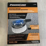 Power Care Rotary Brush Pressure Washer 3300PSI Gas Electric New Sealed AP31092. Fixed Price $32.00.