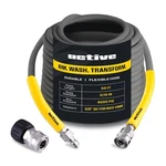 Active Pressure Washer Hose 50 Ft 5/16 - Kink Resistant Steel Braided Power W.... Fixed Price $187.84.