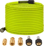 Pressure Washer Hose 50 Ft X 1/4" - Replacement Power With Quick Conne. Fixed Price $62.95.
