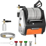 Giraffe Tools Electric Power Pressure Washer 100FT Retractable Hose Max 3700PSI. Fixed Price $629.99.