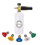 Mekoh Liter Adjustable Foam Cannon With 1/4" Quick Connector For Car Wash. Fixed Price $25.30.