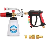 Dusichin Pressure Washer Short Gun Foam Cannon 1/4" Quick Connector,car .... Fixed Price $65.04.