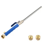 High Pressure Power Washer Attachment Wand, Hydro Jet Water 18 Inches, Blue. Fixed Price $31.55.