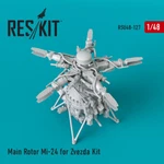 Main Rotor MI-24 For Zvezda (resin Upgrade Set) 1/48 Reskit RSU48-0127. Fixed Price $28.10.