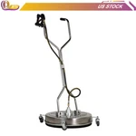 24" Pressure Washer Surface Cleaner With Handle & Spinner Wheels 8GPM. Fixed Price $233.27.
