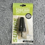 New Sun Joe SPX-TSN-34S Turbo Head Spray Nozzle For SPX4000 SPX4001 SPX4003. Fixed Price $18.80.