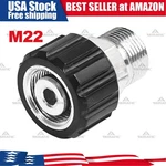 Yamatic M22-14MM Female To M22-15MM Pressure Washer Adapter 4000 Psi. Fixed Price $13.99.
