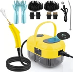 Cleaner 2500W, Handheld High Pressure Steamer W/ Brushes, 6-GEAR Control. Fixed Price $48.59.
