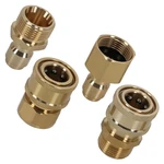 High Pressure Washer Adapter Quick Connect M22-15 Male Brass 4 Pack. Fixed Price $12.56.