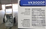 Brand New Volt Industrial Pressure Washer Model VK3000P. Fixed Price $500.00.